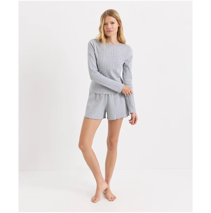 Pact Women's Organic Cotton Pointelle Short