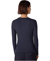 Whistles Women's Essential Ribbed Crewneck Knit Top