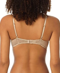 Dkny Modern Lace Unlined Underwire Demi Bra