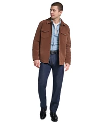 Levi's Men's Faux Suede Western Shirt Jacket