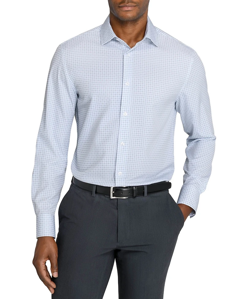 ConStruct Men's Slim-Fit Stretch Dress Shirt