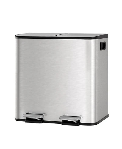 gaomon 2 x 4 gal Dual Compartment Kitchen Trash Can