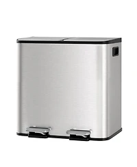 gaomon 2 x 4 gal Dual Compartment Kitchen Trash Can