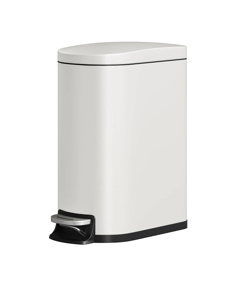 gaomon 13 Gal Slim Stainless Steel Step-On Kitchen Trash Can