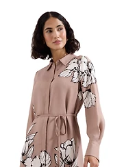 Phase Eight Women's Kendra Belted Shirt Dress