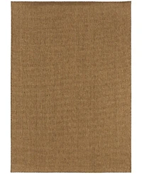 Oriental Weavers Karavia 2061N Tan 2'5" x 4'5" Outdoor Area Rug