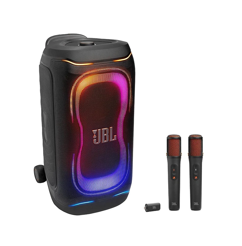 Jbl PartyBox 330 Portable Party Speaker Bundle with EasySing Wireless Microphones