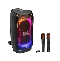 Jbl PartyBox 330 Portable Party Speaker Bundle with EasySing Wireless Microphones