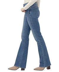 Silver Jeans Co. Women's Elyse Mid-Rise Boot-Cut Stretch