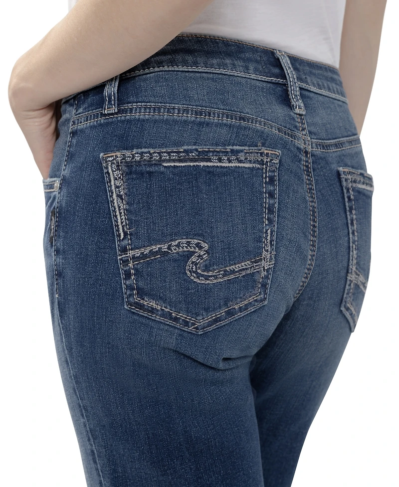 Silver Jeans Co. Women's Chelsea Straight Low-Rise