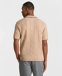 Ted by Baker Men's Thurloe Textured Button-Front Sweater
