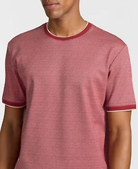 Ted by Baker Men's Berkeley Jacquard Ribbed Crewneck T-Shirt
