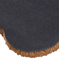 Vcny Home Scallop Edge Outdoor Coir Doormat, 18" x 30"