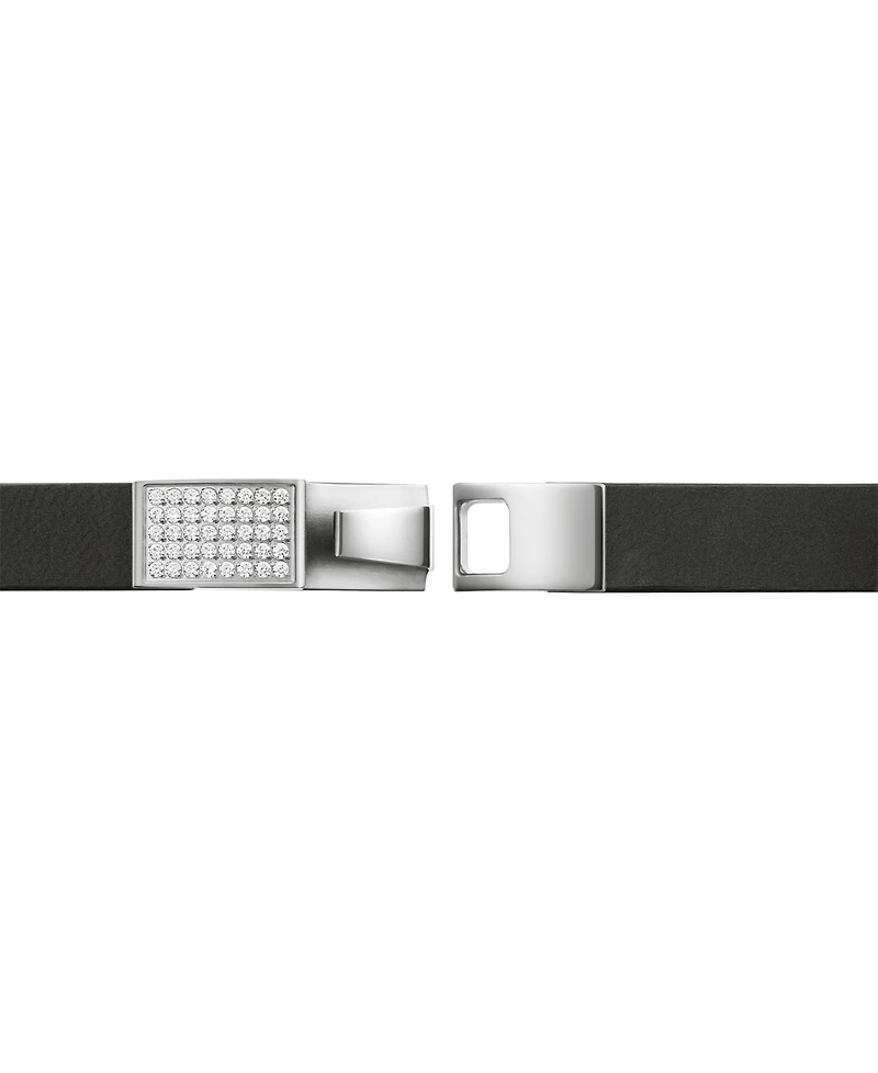 Bulova Silver-Tone Jewelry Performance Bracelet