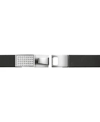 Bulova Silver-Tone Jewelry Performance Bracelet