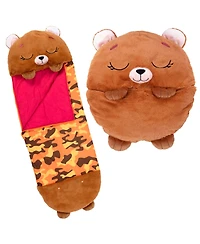 Happy Nappers Benny the Bear Medium 2-in-1 Weighted Plush