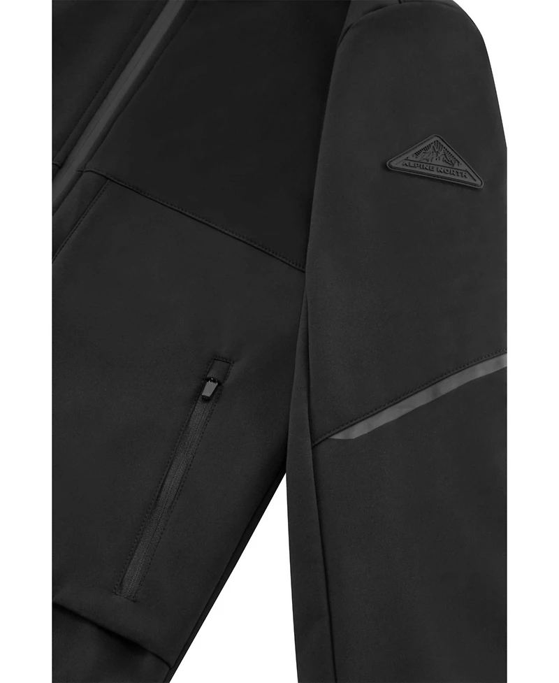 Alpine North Boys Kids' - Tofino Junior | Fleece Lined Softshell Windbreaker