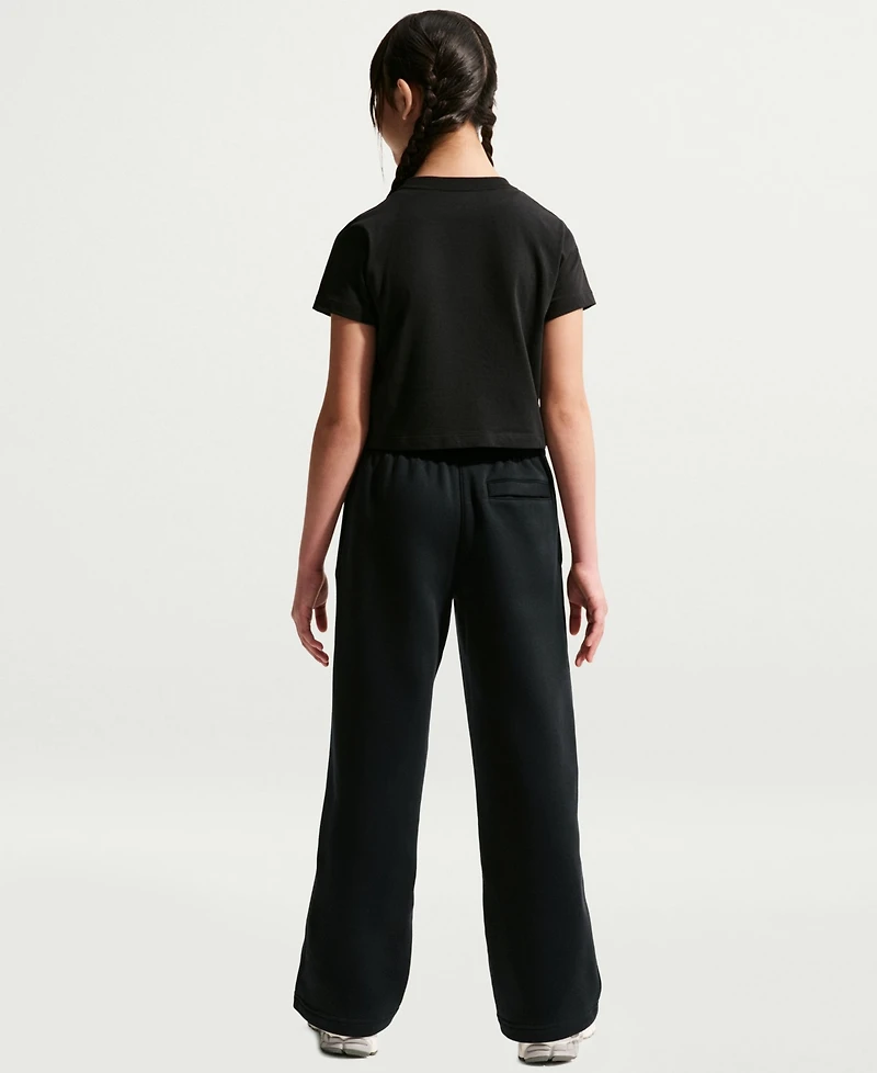 Nike Sportswear Girls' 7-16 Loose Open-Hem Pants