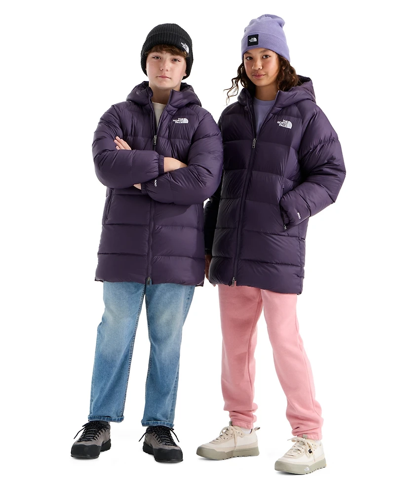 The North Face Boys' and Girls' 7-20 Hydrenalite Down Hooded Parka Jacket
