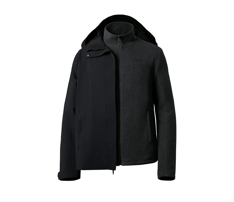 ororo Men's River Ridge Heated 3-in-1 Jacket