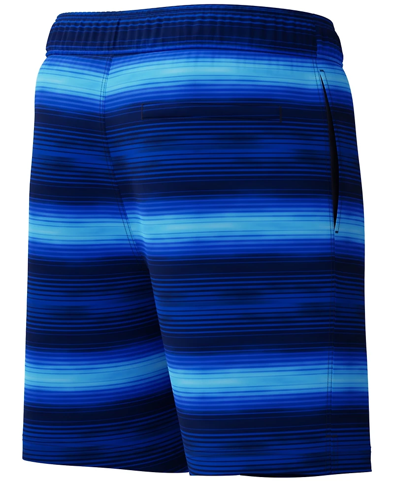 Speedo Men's Engineered Print Redondo Edge Volley Drawstring Surf Shorts, 7" Inseam