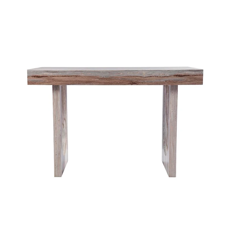 Augusta Home Chadkirk Faux Marble Writing Desk