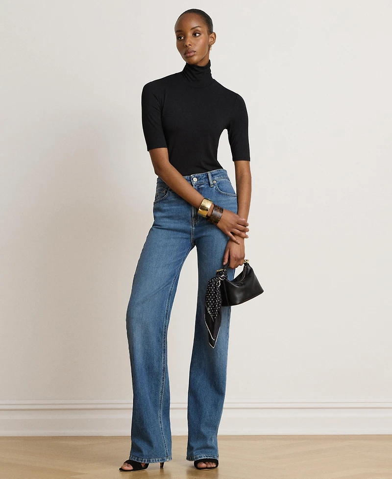 Lauren Ralph Slim-Fit Turtleneck
