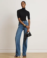 Lauren Ralph Slim-Fit Turtleneck
