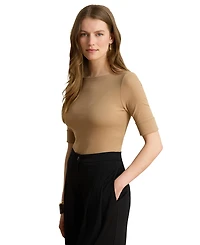 Lauren Ralph Stretch Boatneck Top