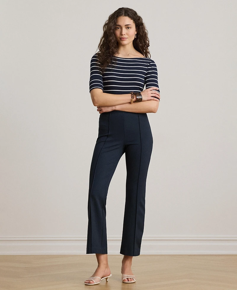 Lauren Ralph Striped Boatneck Top