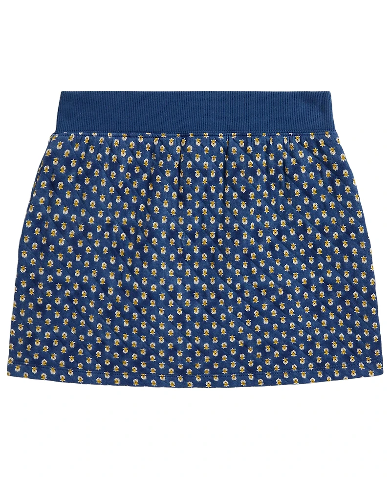 Polo Ralph Lauren Girls' 7-16 Floral Quilted Wrap Skirt