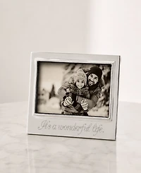 Mariposa It's a Wonderful Life Signature Statement Frame, 4" x 6"