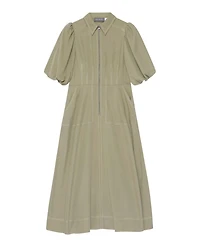 Mint Velvet Women's Utility Zip Midi Shirt Dress