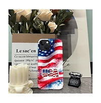 Lisen 2-Layer Durable Phone Case Compatible with Apple iPhone 17 Pro Max, Usa Pride
