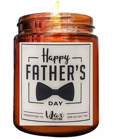 Lovery Happy Father's Day Candle Lavender Scented Soy Wax, 10oz