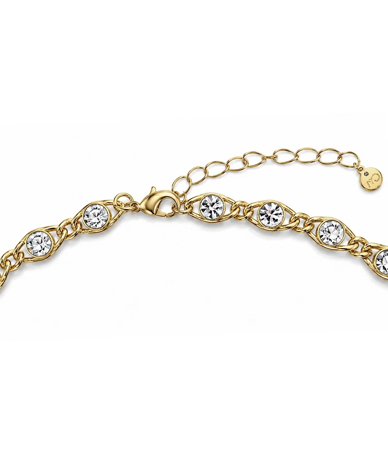 And Now This Clear Crystal Strand Necklace