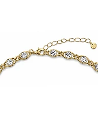 And Now This Clear Crystal Strand Necklace