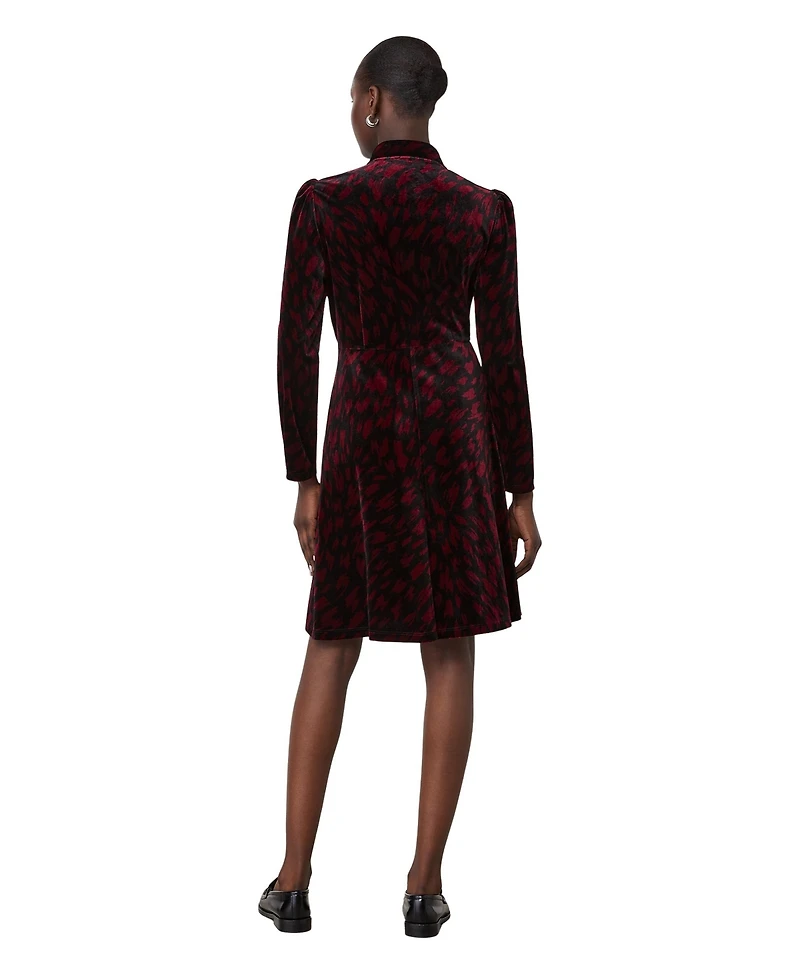 Finery London Women's Capri Animal Print Knee Length Dress