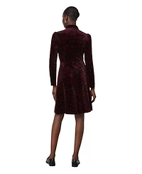 Finery London Women's Capri Animal Print Knee Length Dress