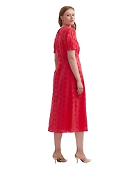 Finery London Women's Mela Cotton Midi Tea Dress