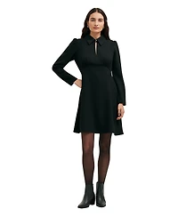 Finery London Women's Sabine Long Sleeve Collared Short Dress