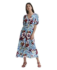 Finery London Women's Sarah Floral Button Down Midi Dress