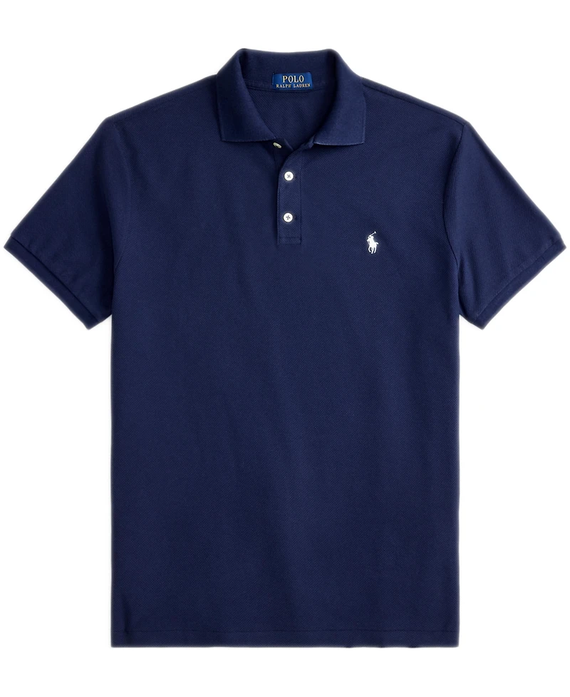Polo Ralph Lauren Men's Custom Slim-Fit Honeycomb-Mesh Shirt
