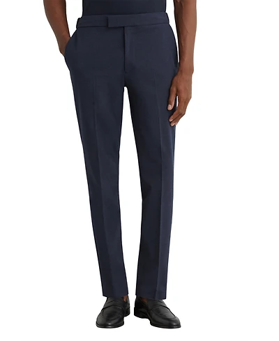Reiss Men's Found Slim-Fit Stretch Drawstring Trousers Pants