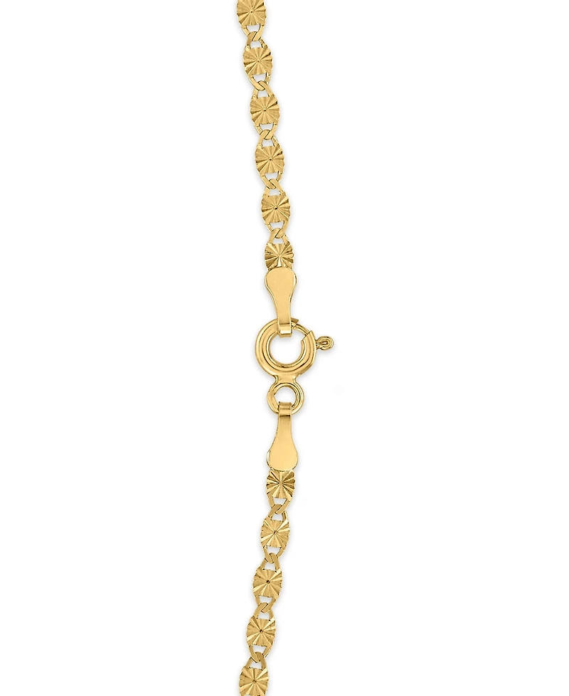Macy's Valentino Chain Necklace in 10k Yellow Gold