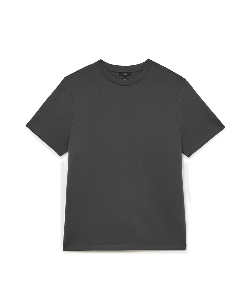 Reiss Men's Barton Modern-Fit Interlock Cotton-Modal Blend T-Shirt