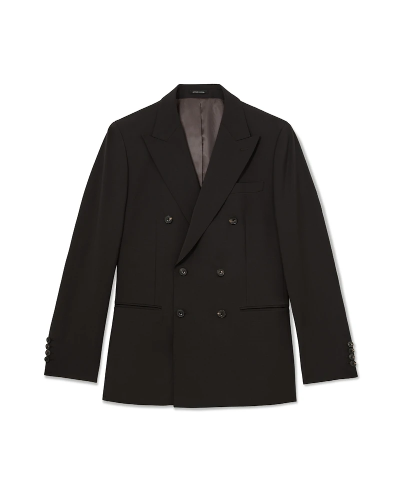 Reiss Men's Dream Wool-Blend Double-Breasted Tailored-Fit Blazer