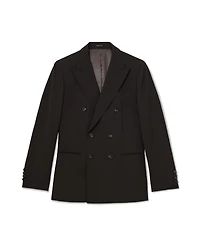 Reiss Men's Dream Wool-Blend Double-Breasted Tailored-Fit Blazer