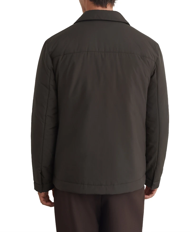 Reiss Men's Bernardi Lightweight Padded Technical Zip-Through Jacket