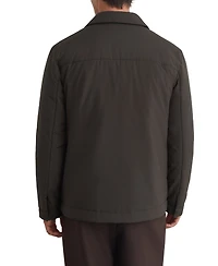 Reiss Men's Bernardi Lightweight Padded Technical Zip-Through Jacket
